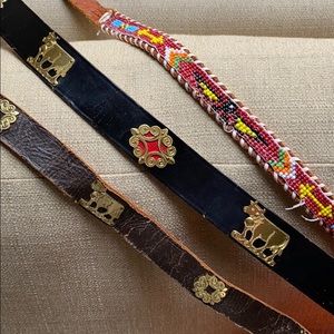 Vintage belt bundle